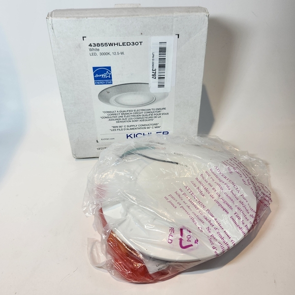 Kichler 43848WHLED30T Horizon 6.5" LED 3000K Downlight in White - Picture 5 of 9